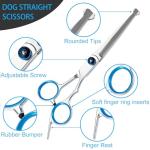 5-in-1 Dog Grooming Scissors with Safety Tips