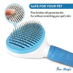 Self-Cleaning Grooming Brush for Dogs and Cats