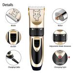Quiet Rechargeable Dog Grooming Clippers Set