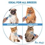 Self-Cleaning Grooming Brush for Dogs and Cats