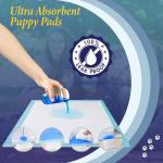 Large Super Absorbent Puppy Training Pads - 50 Pack