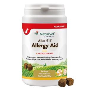 NaturVet Dog Allergy Relief Soft Chews 70 Count