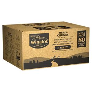 Winalot Meaty Chunks in Jelly Dog Food 80x100g