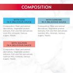 Gourmet Mon Petit Fish Variety Cat Food 6x50g