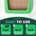 Munnie Biodegradable Cat Litter 30L - Dust-Free
