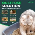 Munnie Biodegradable Cat Litter 30L - Dust-Free