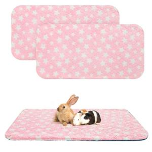 Cozy Star Pattern Pet Bed Mats - 2 Pack