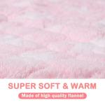 Cozy Star Pattern Pet Bed Mats - 2 Pack
