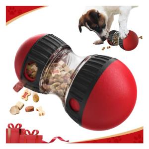 CAROZEN Interactive Dog Enrichment Toy, Slow Feeder & Treat Puzzle for Mental Stimulation, Durable Food Dispenser for Small and Medium Dogs, Indoor Training Aid