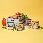 Pooch & Mutt - Variety Pack of Complete Wet Dog Food, Dry Dog Food Topper, 12x375g