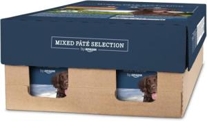 Amazon Wet Dog Food Paté, Mixed 300g, 20-Pack