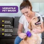 Hertzko Self-Cleaning Slicker Brush for Dogs & Cats