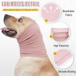 Dog Calming Hoodie with Noise Cancelling Earmuffs