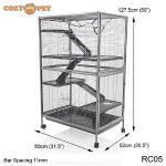 Cozy Pet Large Rodent Cage for Small Pets