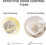 Tofu Cat Litter - Clumping, Dust-Free, Flushable