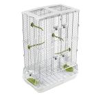 Spacious Tall Bird Cage for Home, 60.9 cm