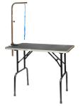 30-Inch Foldable Dog Grooming Table - Black