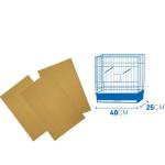 Bird Cage Liners Pack of 24, 40cm x 25cm