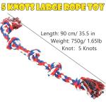 Tough Indestructible Dog Rope Toy for Chewers
