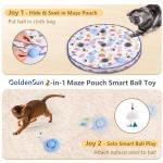 Interactive Rolling Ball Cat Toy Kit