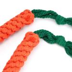 Zappi Co Carrot Rope Chew Toys for Dogs
