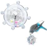 Interactive Spinning Wheel Bird Toy for Parakeets