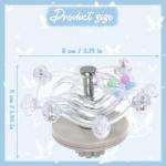 Interactive Spinning Wheel Bird Toy for Parakeets