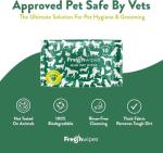 FreshWipes Biodegradable Pet Cleaning Wipes - 4 Packs