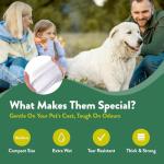 FreshWipes Biodegradable Pet Cleaning Wipes - 4 Packs