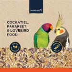 Lovebird & Parakeet Seed Mix with Oats 3kg