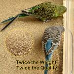 Bird Cage Sand Sheets 120-Pack for Easy Cleaning
