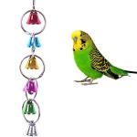 Colorful Ringer Bells Swing Toy for Birds