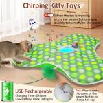 Sofolor Automatic Interactive Cat Toy with Motion