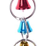 Colorful Ringer Bells Swing Toy for Birds