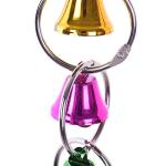 Colorful Ringer Bells Swing Toy for Birds