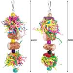 Dual Bird Toy Set - Corn Cob & Bell