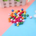 Colorful Wooden Parrot Bite Beads for Pets