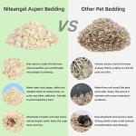 Niteangel Aspen Bedding for Small Pets, 30L