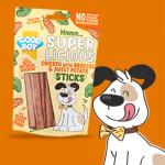 Superlicious Chicken & Broccoli Dog Treats Box
