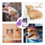 Soft Rubber Cat Massage Brush & Grooming Comb