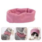 Pink Calming Hood for Cats and Small Pets