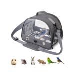 Lightweight Bird Travel Carrier with Stainless Steel Tray