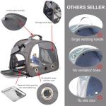 Lightweight Bird Travel Carrier with Stainless Steel Tray