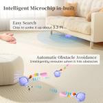 Interactive Cat Toys with Automatic Chirping Tail