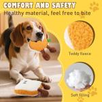 Interactive Plush Dog Toy Set - Squeaky & Fun