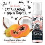 Bugalugs No Rinse Cat Shampoo & Conditioner Foam