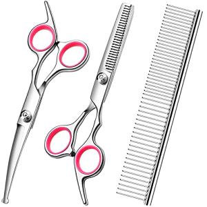 FAIGEO Dog Grooming Kit with Safety Tips