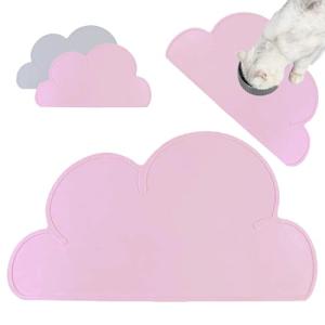 Non-Slip Cat Food Mat - Easy Clean Silicone