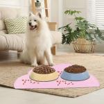 Non-Slip Cat Food Mat - Easy Clean Silicone