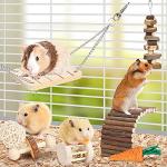 Hamster Chew Toys Set for Small Animals